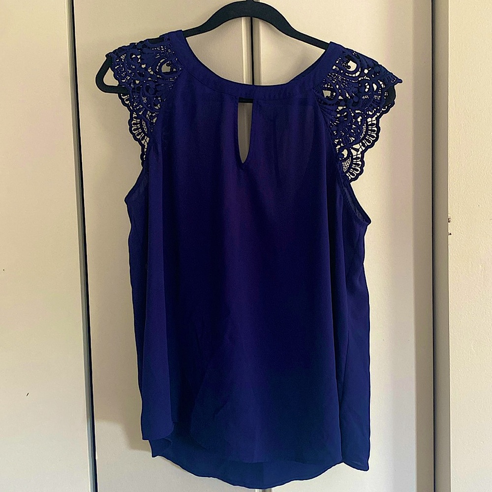 Express Navy Blue Shirt